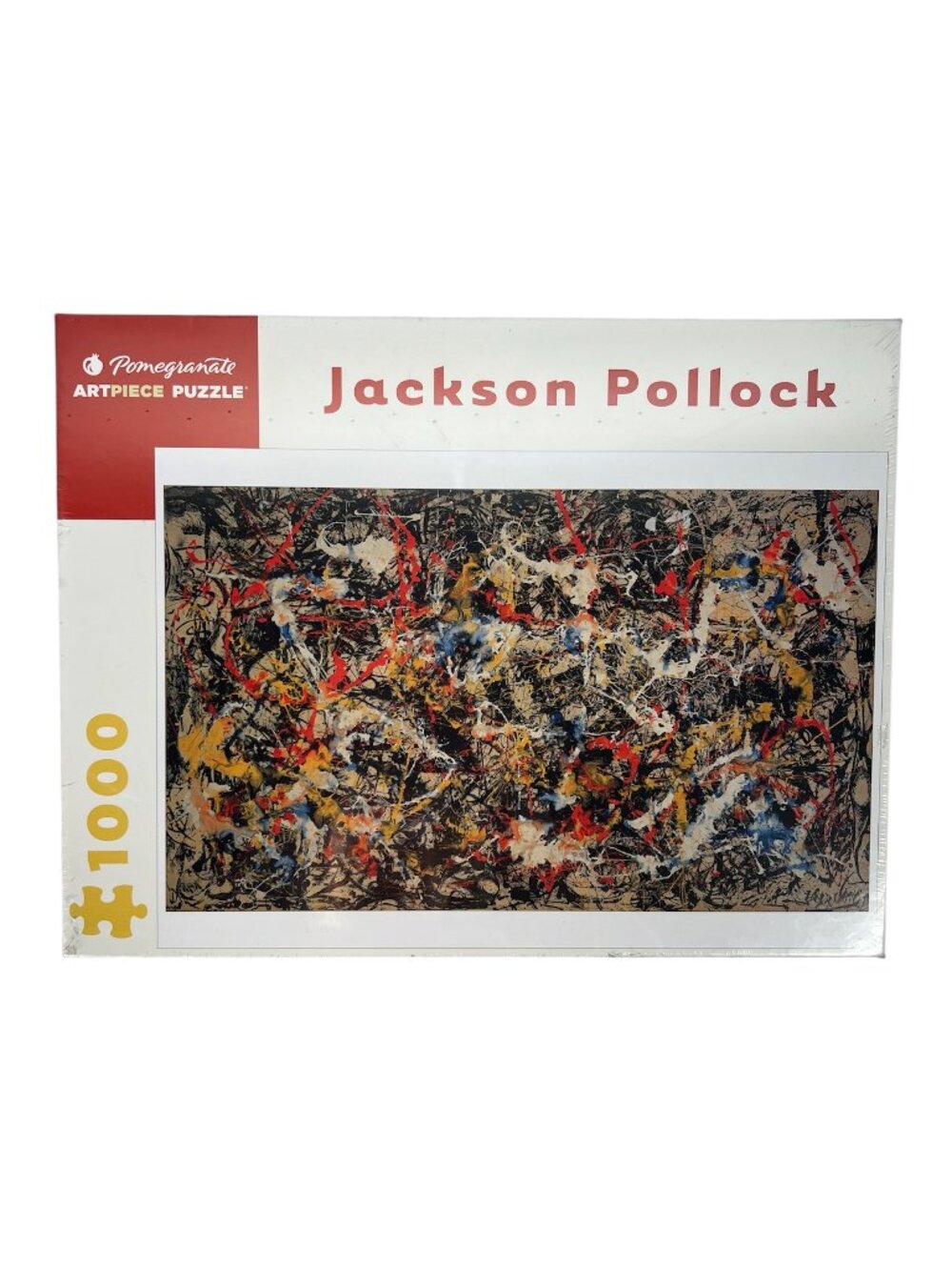 Pomegranate ArtPiece Puzzle Jackson Pollock Convergence 1000 Pc New Difficult